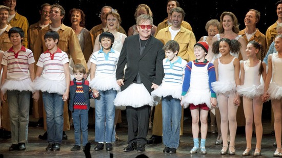 Elton John and Cast of Billy Elliot the Musical Toronto
