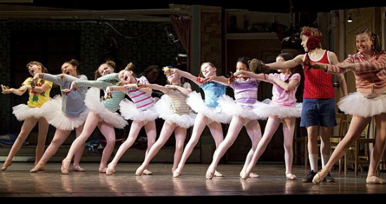 Tommy-Batchelor-and-the-1st-Tour-(Chicgo) Ballet Girls