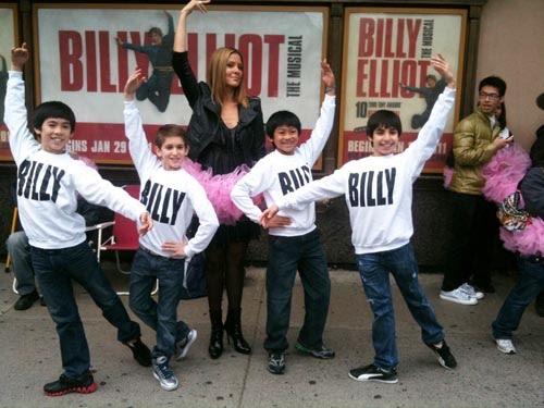 Toronto Production (2011) The Billys: (L-R Marcus Pei, Myles Erlick, J.P. Viernes, Cesar Corrales)